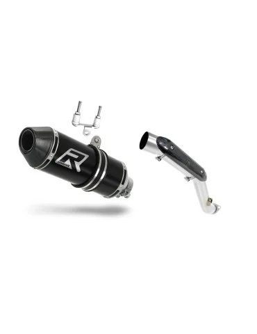 Silencieux slip-on Dominator HP3 Noir pour BMW G310R Hi Level (2016-2022)