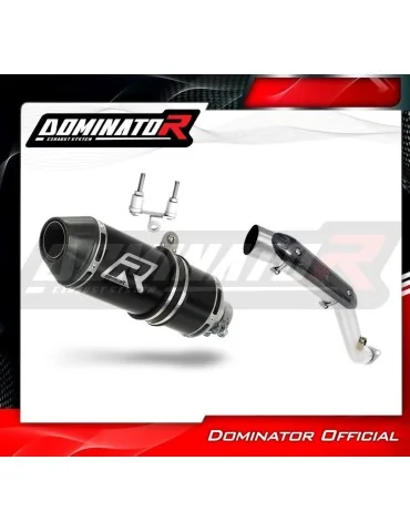 Silencieux slip-on Dominator HP3 Noir pour BMW G310R Hi Level (2016-2022)