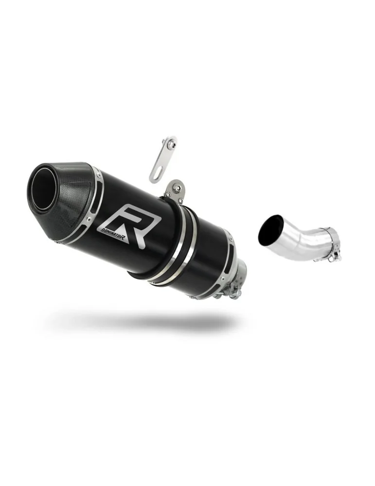 Silencieux slip-on Dominator HP3 Noir pour Aprilia RSV 4 RR Low Level (2015-2016)