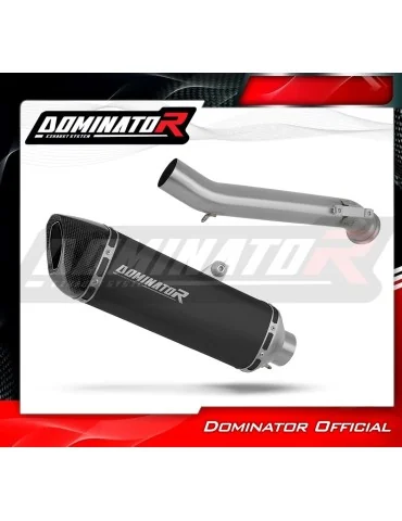Silencieux slip-on Dominator HP6 Noir pour CF Moto 800 MT-X (2025)