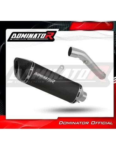 Silencieux slip-on Dominator HP6 Noir pour Yamaha Tenere 700 (2019-2020)