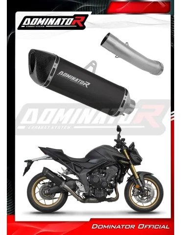 Silencieux slip-on Dominator HP6 Noir pour Honda CB 1000 Hornet / SP (2025)