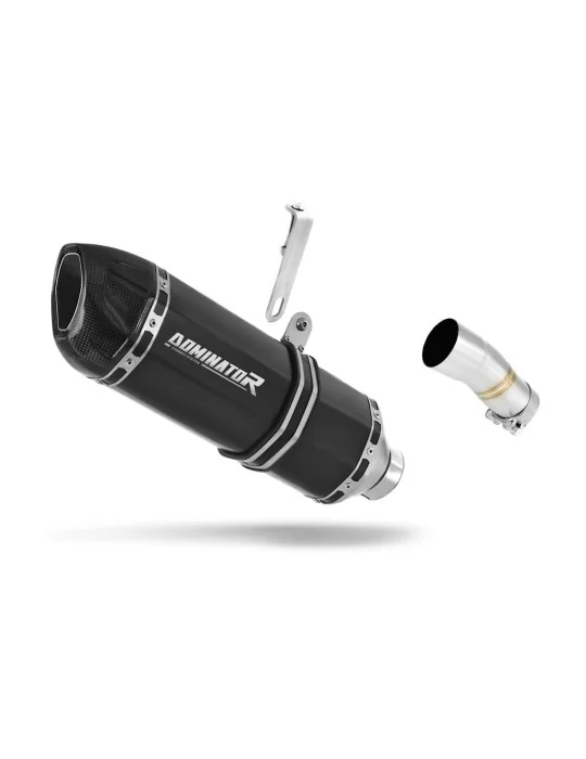 Silencieux slip-on Dominator HP1 Noir pour Yamaha YZF R1 1000 RN32 2015-2016, vue 1