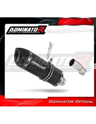 Silencieux slip-on Dominator HP1 Noir pour Yamaha YZF R1 1000 RN32 (2015-2016)
