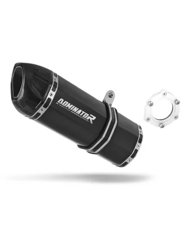 Silencieux bolt-on Dominator HP1 Noir pour Yamaha YZF 1000 R Thunderace (1996-2003)