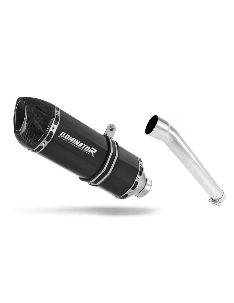 Silencieux slip-on Dominator HP1 Noir pour Yamaha FZR 1000 (1991-1994)