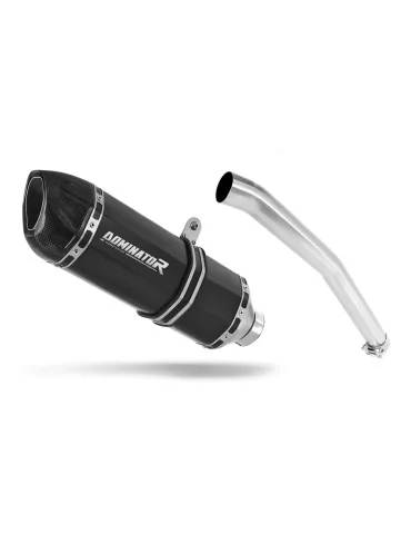 Silencieux slip-on Dominator HP1 Noir pour Yamaha YZF R6 (1999-2002)