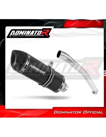 Silencieux slip-on Dominator HP1 Noir pour Yamaha YZF R6 (1999-2002)
