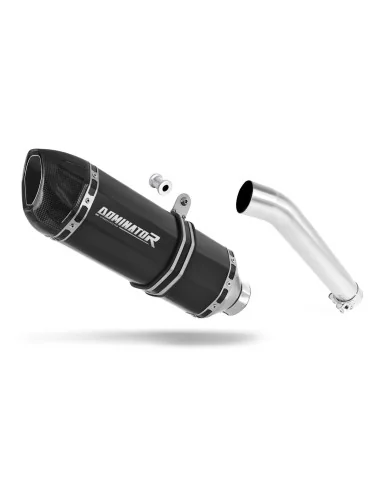 Silencieux slip-on Dominator HP1 Noir pour Yamaha YZF 600 R Thundercat (1996-2006)