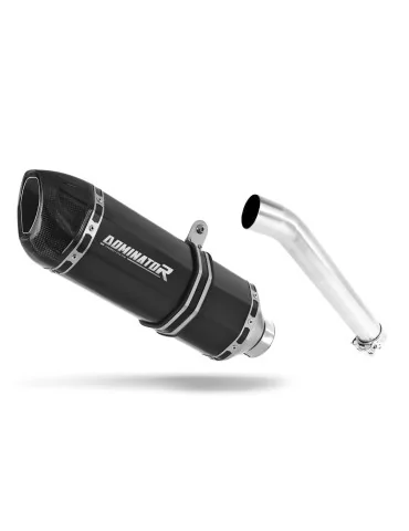 Silencieux slip-on Dominator HP1 Noir pour Yamaha FZR 600 (1994-1999)