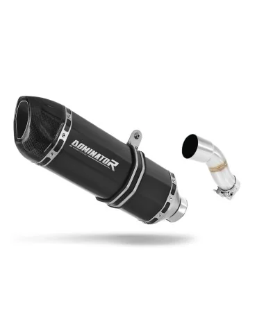 Silencieux slip-on Dominator HP1 Noir pour Yamaha YBR 250