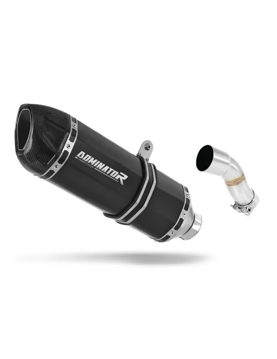 Silencieux slip-on Dominator HP1 Noir pour Yamaha YBR 250, vue 1