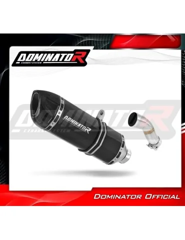 Silencieux slip-on Dominator HP1 Noir pour Yamaha YBR 250