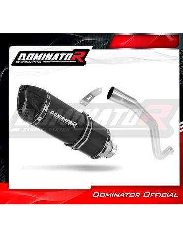 Silencieux slip-on Dominator HP1 Noir pour Triumph Tiger Sport 1050 (2013-2015)