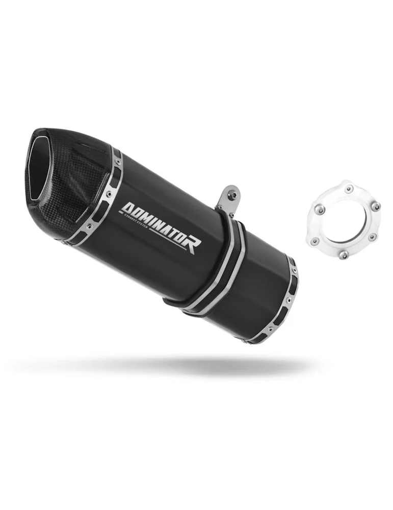 Silencieux bolt-on Dominator HP1 Noir pour Triumph TT 600