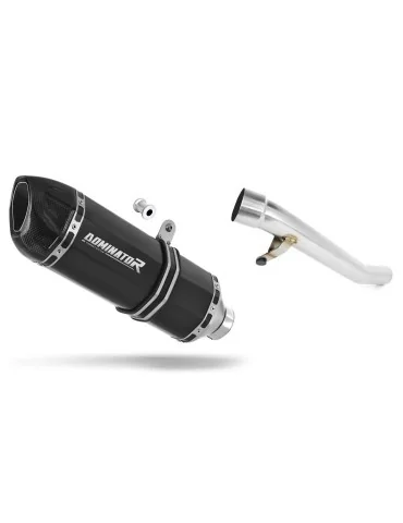 Silencieux slip-on Dominator HP1 Noir pour Suzuki GSF Bandit 1200 (2006-2007)