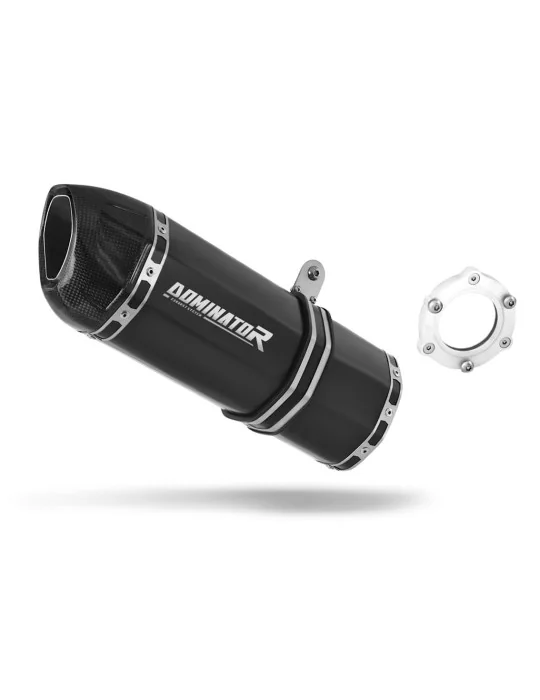 Silencieux bolt-on Dominator HP1 Noir pour Suzuki RF 900 1994-1998, vue 1