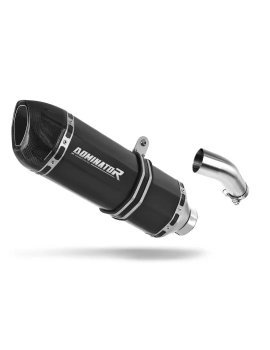 Silencieux slip-on Dominator HP1 Noir pour Suzuki GSXR 750 L1 L7 2011-2017, vue 1