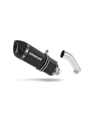Silencieux slip-on Dominator HP1 Noir pour Suzuki SV 650 S (2003-2015)