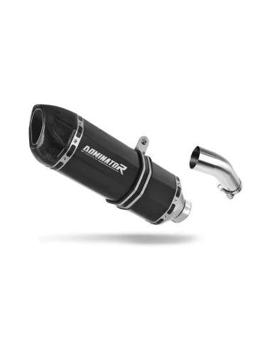 Silencieux slip-on Dominator HP1 Noir pour Suzuki GSXR 600 L1 L7 (2011-2017)