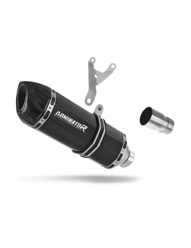 Silencieux slip-on Dominator HP1 Noir pour Piaggio MP3 500