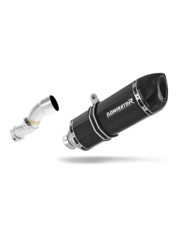 Silencieux slip-on Dominator HP1 Noir pour KTM 690 SMC (2008-2011)