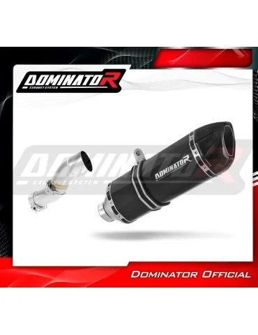 Silencieux slip-on Dominator HP1 Noir pour KTM 690 SMC (2008-2011)
