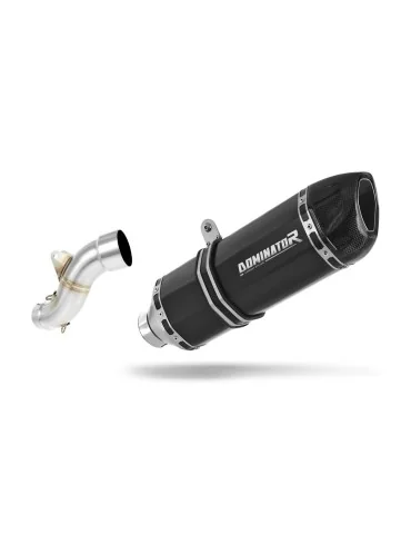 Silencieux slip-on Dominator HP1 Noir pour KTM LC4 620 (1998-1999)