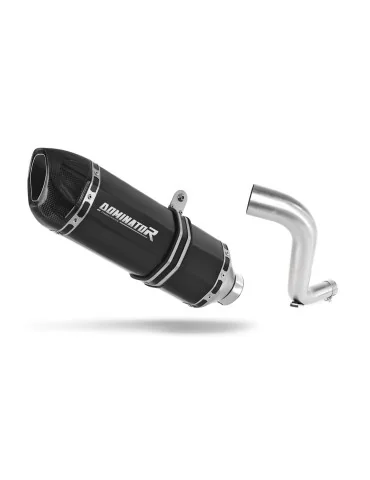 Silencieux slip-on Dominator HP1 Noir pour Honda VFR 1200 F (2010-2018)