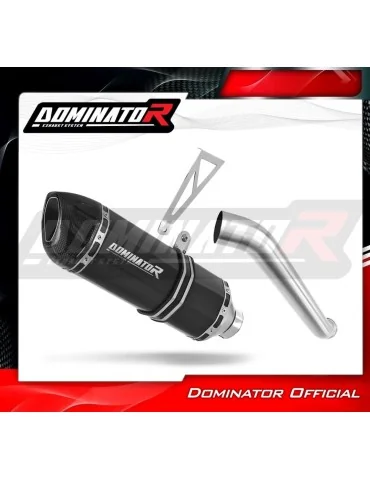 Silencieux slip-on Dominator HP1 Noir pour Honda CBR 1000RR (2017-2019)