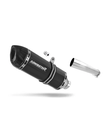Silencieux slip-on Dominator HP1 Noir pour Honda CBF 1000 (2010-2013)