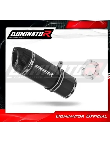 Silencieux bolt-on Dominator HP1 Noir pour Honda CBR 900RR Fireblade SC33 (1996-1999)
