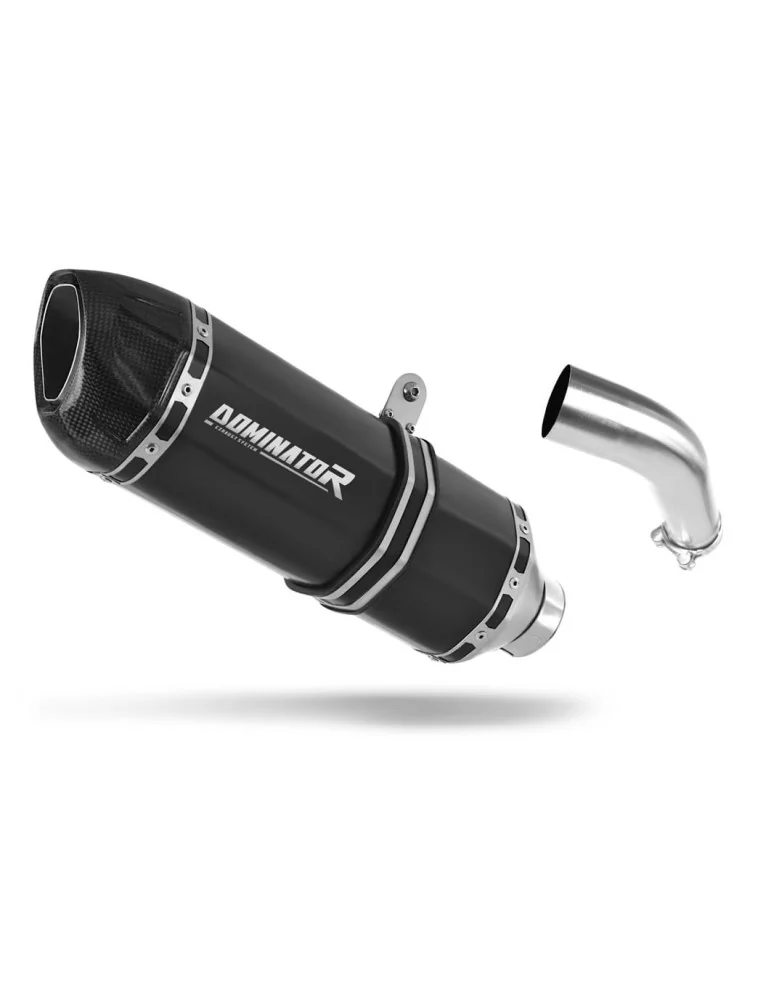 Silencieux slip-on Dominator HP1 Noir pour Honda VFR 800 F (2014-2019)