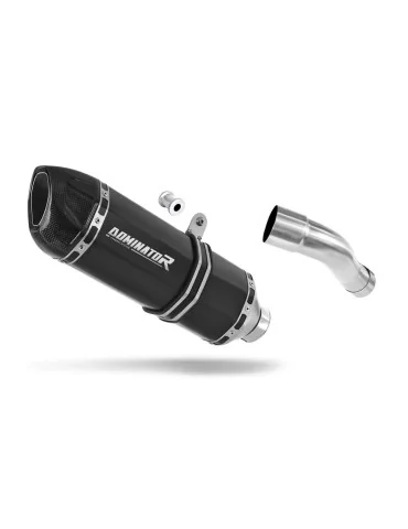 Silencieux slip-on Dominator HP1 Noir pour Honda CBR 600F PC41 (2011-2015)