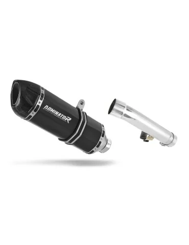 Silencieux slip-on Dominator HP1 Noir pour Honda CBR 600 F2 / F3 (1991-1998)