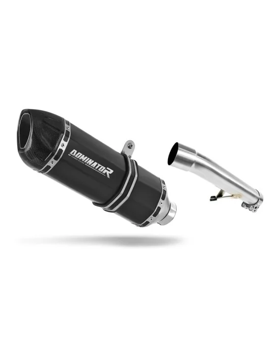 Silencieux slip-on Dominator HP1 Noir pour Honda CBF 600 2008-2013, vue 1