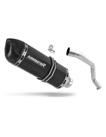 Silencieux slip-on Dominator HP1 Noir pour Honda CB 600F Hornet (1998-2002)