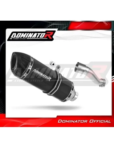 Silencieux slip-on Dominator HP1 Noir pour Honda CBR 500 R (2016-2023)