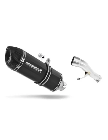 Silencieux slip-on Dominator HP1 Noir pour Honda CBF 500 (2004-2005)