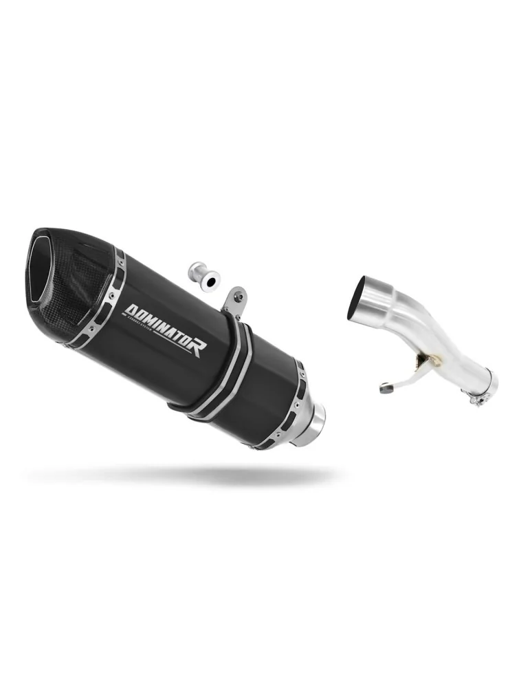 Silencieux slip-on Dominator HP1 Noir pour Honda CBF 500 (2004-2005)