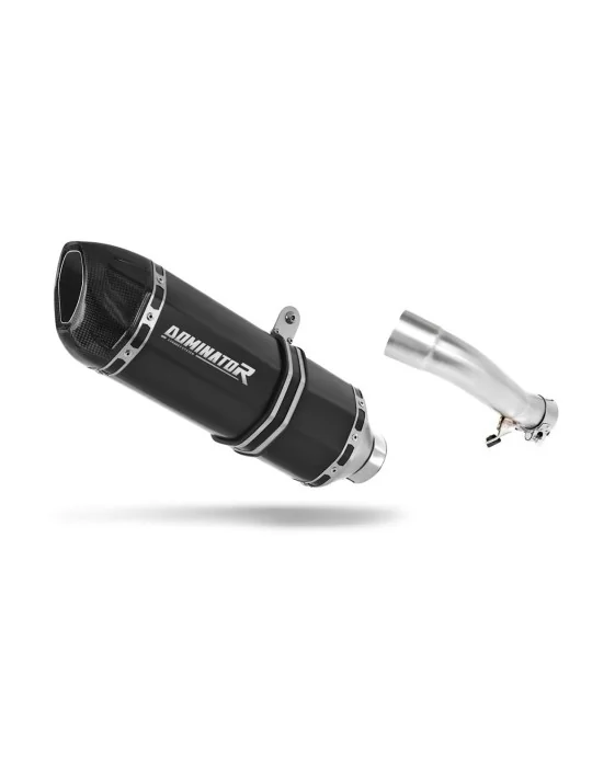 Silencieux slip-on Dominator HP1 Noir pour Honda CB 500 X 2013-2016, vue 1