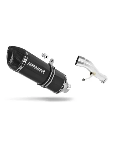 Silencieux slip-on Dominator HP1 Noir pour Honda CB 500 (1993-2003)