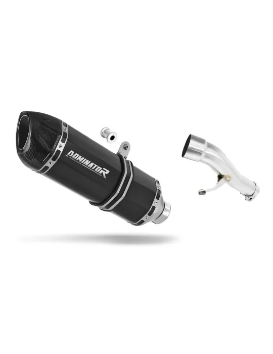 Silencieux slip-on Dominator HP1 Noir pour Honda CB 500 1993-2003, vue 1