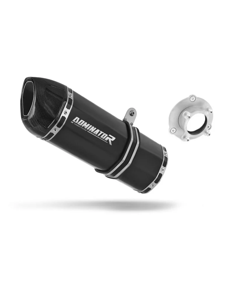 Silencieux bolt-on Dominator HP1 Noir pour Honda CBF 250 (2004-2006)