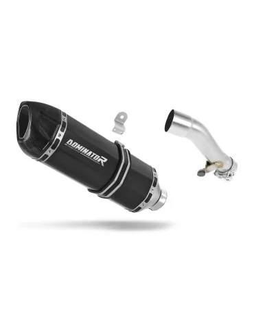 Silencieux slip-on Dominator HP1 Noir pour Honda NC 700 / 750 X (2012-2020)