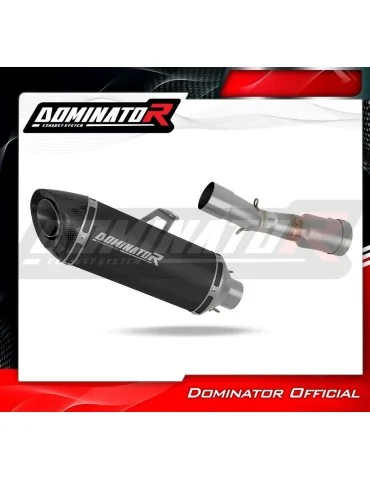 Silencieux slip-on Dominator HP8 Noir pour KTM 250 Duke (2024)