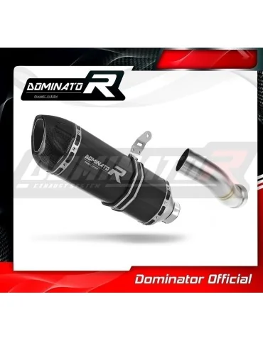 Silencieux slip-on Dominator HP1 Noir pour Kawasaki Z 900 A2 (2017-2019)