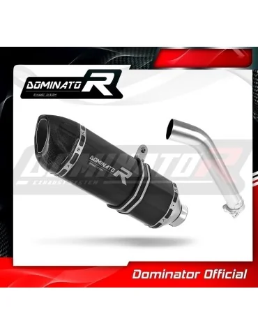 Silencieux slip-on homologué Dominator HP1 Noir pour BMW F850GS (2016-2020)