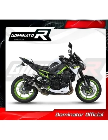 Silencieux slip-on Dominator HP1 Noir pour Kawasaki Z 900 A2 (2020-2024)