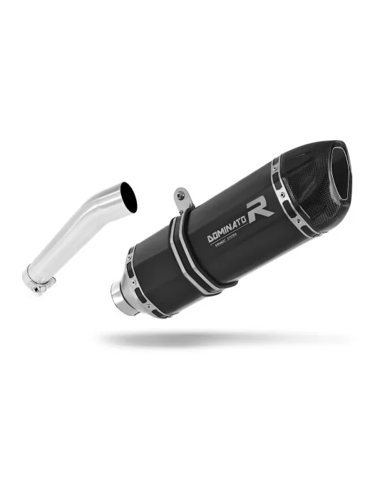 Silencieux slip-on Dominator HP1 Noir pour BMW F650GS 2000-2003, vue 1